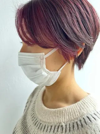 ショート Strawberry所属・原田 志保のヘアスタイル