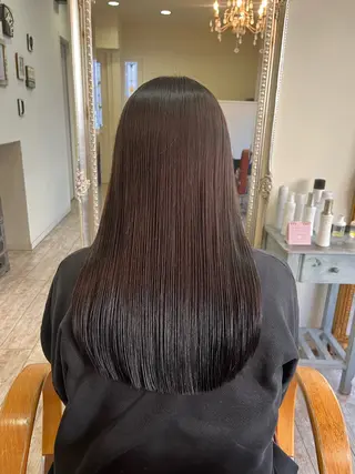 セミロング 【艶髪カラー】 omiのヘアスタイル