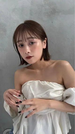 ショート ❤️ブリーチ/暖色/ 韓国レイヤー/優希のヘアスタイル