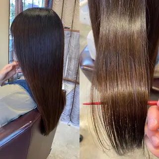 ロング ヘアアレンジ SALOWIN京都河原町Suite店所属・外国人風レイヤー/ ハイトーンSHUのヘアスタイル