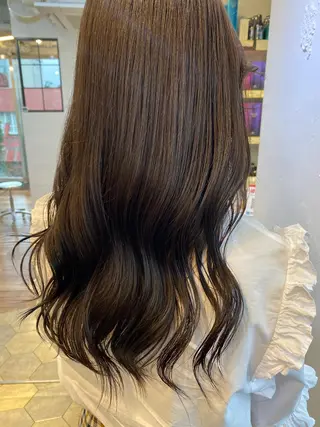 ロング カラー 🥣 hashi 🛋️のヘアスタイル