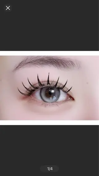 マツエク・マツパ AILLYNAS所属・ナ ナのマツエク・マツパデザイン