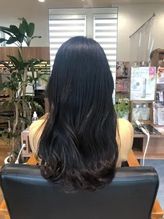 ロング しょうへいの店四郎丸店所属・大川 優佳のヘアスタイル