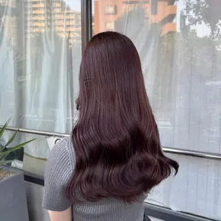 ロング カラー OUD尼崎 KAO🍀🫧のヘアスタイル