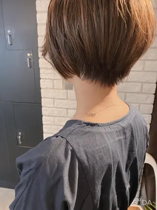 ショート カラー ヘアアレンジ stylist/蛯谷 珠里のヘアスタイル