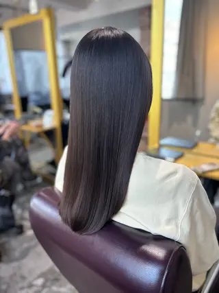 ミディアム 心斎橋/縮毛矯正/ 髪質改善　吉見勇亮のヘアスタイル