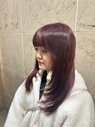 セミロング 高橋 航大のヘアスタイル