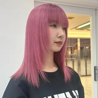 カラー 服部 沙弥佳のヘアスタイル