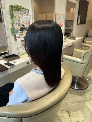 セミロング 【Pur hair】 NOAのヘアスタイル