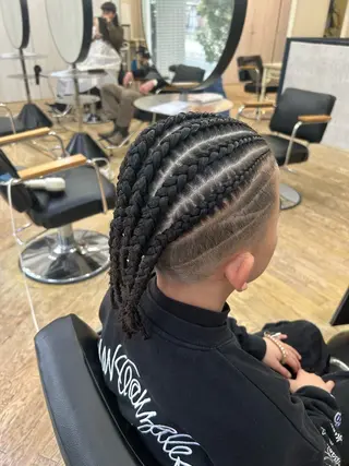 🌈ブリーチ コーンロウ🌈ENOのヘアスタイル