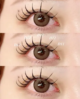 マツエク・マツパ ICON.whip所属・Aya ICON.whipのマツエク・マツパデザイン