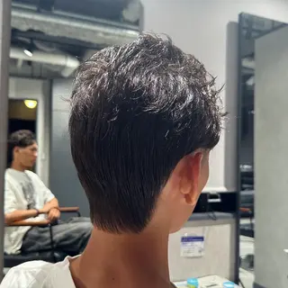 ショート ヘアアレンジ メンズ NEXT NEO所属・メンズヘア静岡 ✂︎Ryuheiのヘアスタイル