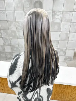 セミロング カラー パーマ /レイヤー 榛地渉馬 /矢場町のヘアスタイル