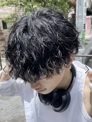 パーマ 柚音 nero hairのヘアスタイル