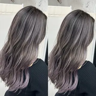 ロング カラー ヘアアレンジ 久米 治仁のヘアスタイル