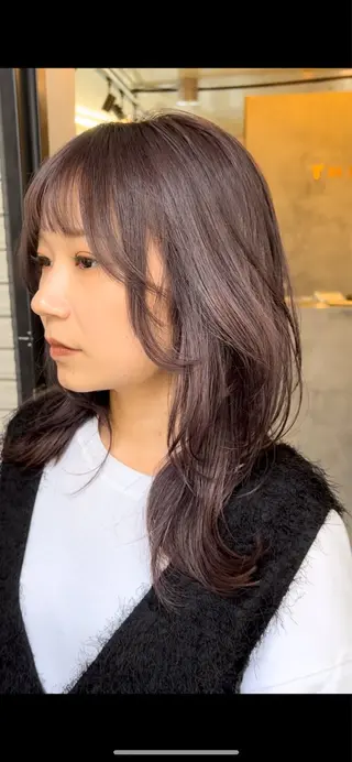 ロング カラー Haru/THREE …by velvetのヘアスタイル
