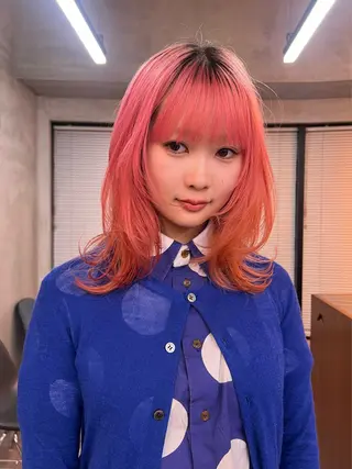 セミロング siki cooper所属・横浜カットモデル/ amiのヘアスタイル