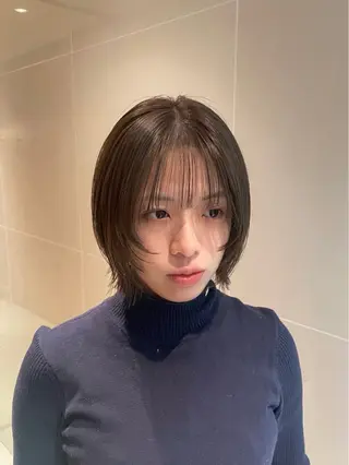 ショート カラー 縮毛矯正/レイヤー 🌙児玉光瑠のヘアスタイル