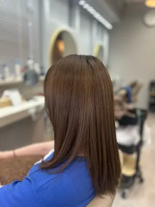 セミロング 池田 太一のヘアスタイル