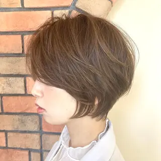 ショート 馬場 百合恵のヘアスタイル