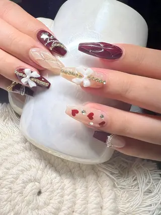 ネイル Lee Nails チップ長さだし専門店のネイルデザイン
