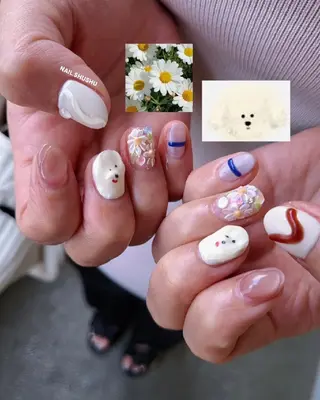 ネイル 3dパーツ/流行り 👧shushu❤️のネイルデザイン