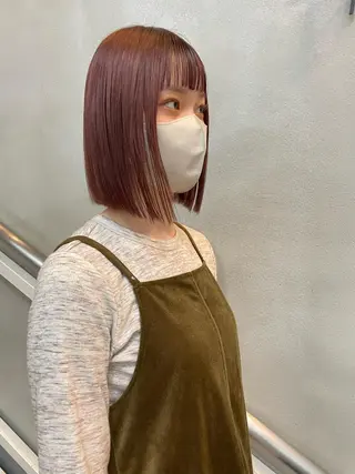 ショート カラー 佐藤 永夏のヘアスタイル