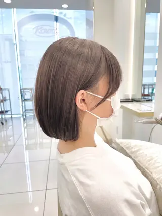 ショート 韓国顔まわり/前髪 /レイヤー/いつきのヘアスタイル