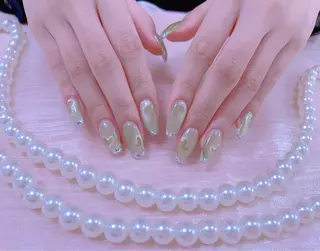 ネイル はぴねす所属・横浜 美夢のネイルデザイン