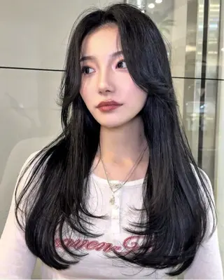 ロング 🪄あべいくみ レイヤーカット🪞のヘアスタイル