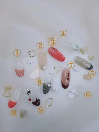 ネイル セプトアカデミー おかだのネイルデザイン