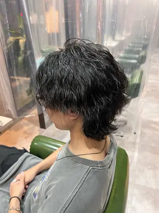 パーマ メンズ 藤森結子/韓国ヘア/ パーソナルカラー診断のヘアスタイル