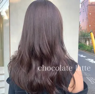 ロング カラー ボブ/美髪矯正 /佐藤　奈巳のヘアスタイル