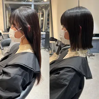 ショート 似合わせショート🌿 ボブ🫧 乾辺真悠子のヘアスタイル