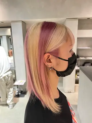 カラー 大川 桃里のヘアスタイル