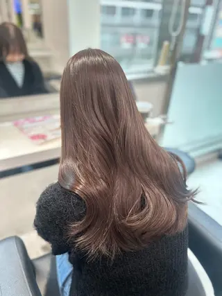 ロング カラー 🩷暖色カラー🩷 BONのヘアスタイル