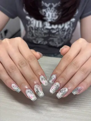 ネイル I P'ink nail salon所属・I pinknail 韓国風·持ち込み専門のネイルデザイン
