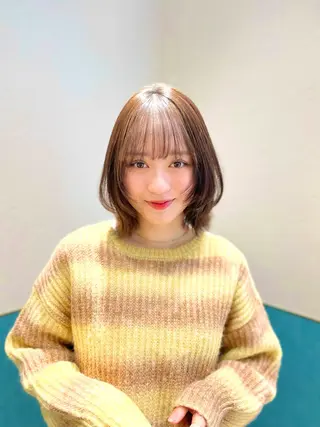 ショート stylist/ボブ ことの/韓国レイヤーのヘアスタイル