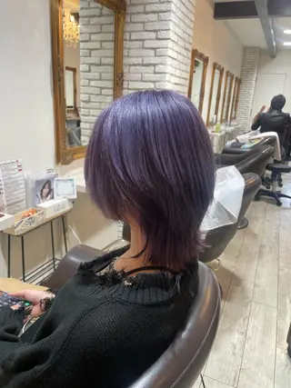 ロング カラー メンズ 暖色/艶髪/ 透明感カラー/なおとのヘアスタイル