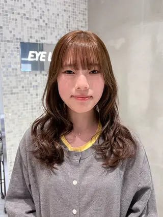 カラー くすみカラー/ブリ ーチ seina★のヘアスタイル