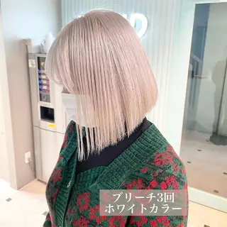 ショート 🩵ハイトーン 美咲🩵のヘアスタイル