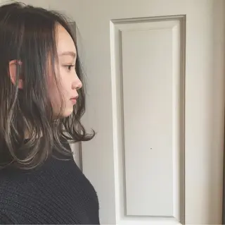 セミロング 🌸ハイトーン 新田 廉 🌸のヘアスタイル
