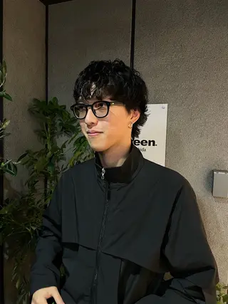 ショート パーマ メンズ 神戸美容室 マオのヘアスタイル