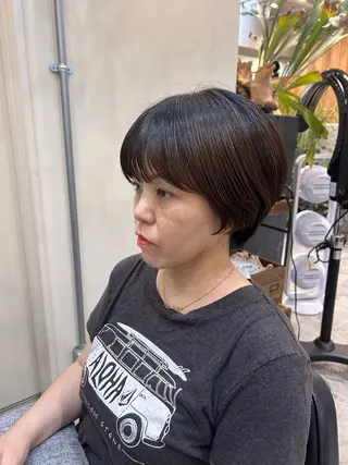 ショート 丸みショート/新宿 /みづき🐏のヘアスタイル