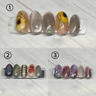 ネイル 石松 姫花のネイルデザイン