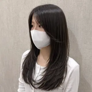 ロング 店長✨レイヤー✖️ 髪質改善✖️韓国ヘアのヘアスタイル