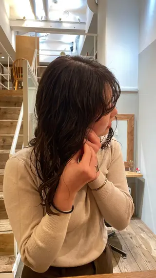 ミディアム パーマ 原宿/ケパーマ 🧺ユウマのヘアスタイル