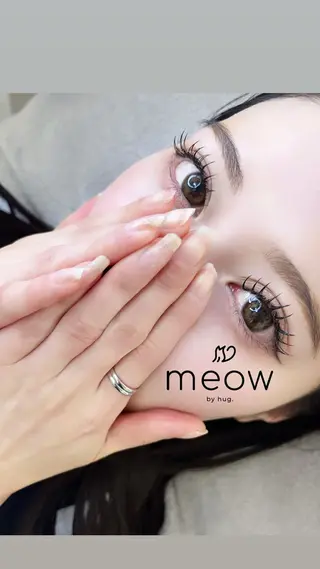 マツエク・マツパ Meow by hug.所属・meow RINA 恵比寿🐈🎀のマツエク・マツパデザイン