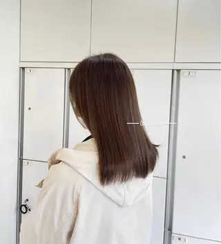 ミディアム カラー nanaka :のヘアスタイル