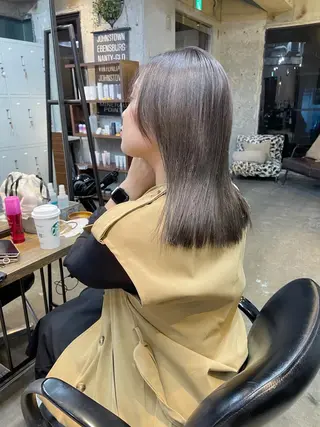 ミディアム カラー ralme/sol 髙橋一哉のヘアスタイル